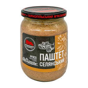 Паштет селянский Тернопольский мясокомбинат 500 г
