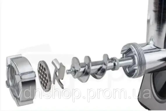 Электромясорубка соковыжималка Domotec MS 2022 мясорубка 2800W | Зображення 2