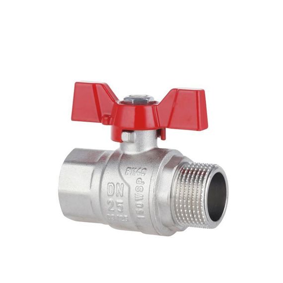 Кран кульовий Thermo Alliance Forte 1" ВН для води (метелик) SF607W25 | Зображення 2