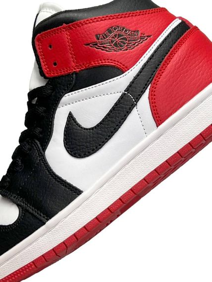 Женские кроссовки N-ik-e Air Jordan 1 Retro HD Red White , Вьетнам , весна/лето/осень 37 | Зображення 8