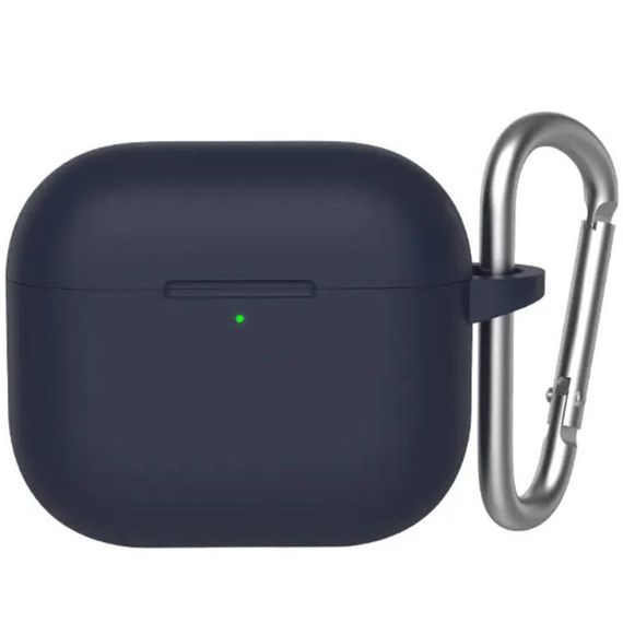 Силиконовый футляр BlueO Liquid silicone для наушников Airpods 4 Deep Blue