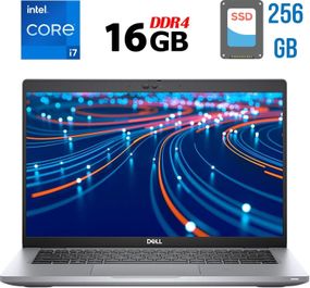 Ультрабук Б-клас Dell Latitude 5420 / 14" (1920x1080) IPS / Intel Core i7-1185G7 (4 (8) ядра по 3.0 - 4.8 GHz) / 16 GB DDR4 / 256 GB SSD / Intel Iris Xe Graphics / WebCam / Windows 10 б/в