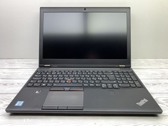 Мобильная рабочая станция Б-класс Lenovo ThinkPad P50 / 15.6" (1920x1080) IPS / Intel Core i7-6700HQ (4 (8) ядра по 2.6 - 3.5 GHz) / 16 GB DDR4 / 240 GB SSD / nVidia Quadro M1000M, 2 GB GDDR5, 128-bit / WebCam б/у | Зображення 1