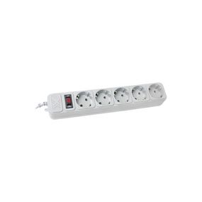 Мережевий фільтр живлення Maxxter SPM5-G-6G серый 1,8 м кабель, 5 розеток (SPM5-G-6G)
