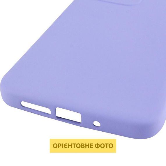 Чехол TPU GETMAN Liquid Silk Full Camera для Xiaomi Redmi 15 (Global) Сиреневый / Light purple | Зображення 4
