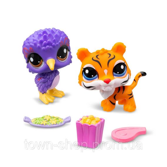 Игровой набор "Вкусовые предпочтения" Littlest Pet Shop 00528 аксессуары и 2 фигурки | Зображення 1