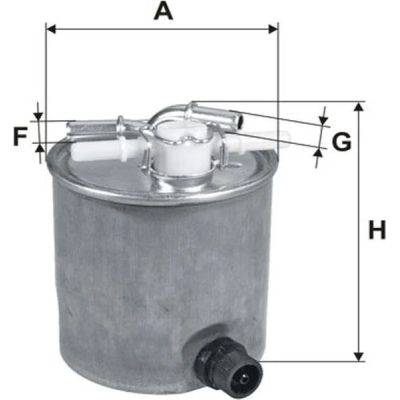 Фильтр топливный Wixfiltron WF8479