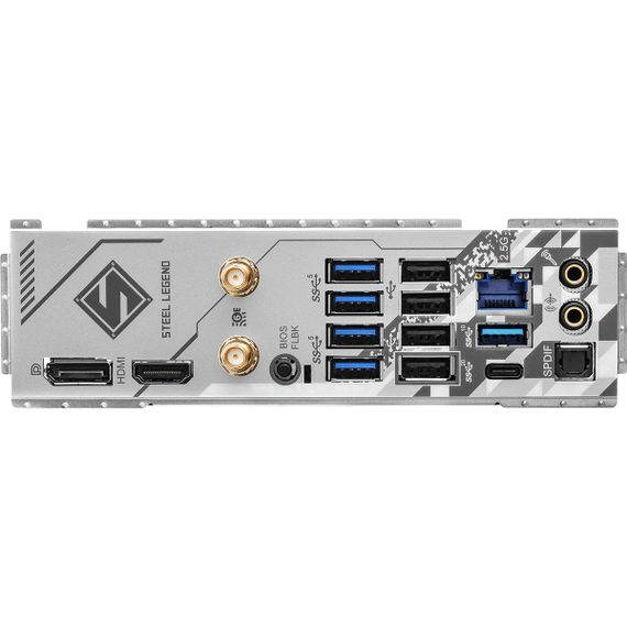 ASRock B650 Steel Legend WIFI (AM5/B650, 4*DDR5, 2xPCIex16, HDMI/DP, 4xSATA,3xM.2, 2.5GLan, ATX) | Зображення 3