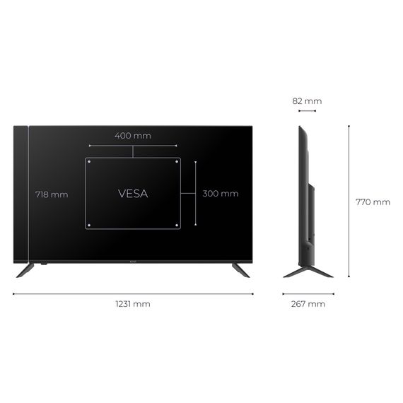 Телевизор Kivi 55U740NB | Зображення 8