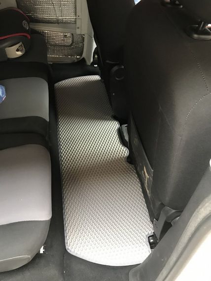 Килимки EVA (сірі) Передні -2024 задні (3 шт) для Peugeot Partner Tepee 2008-2018рр | Зображення 3