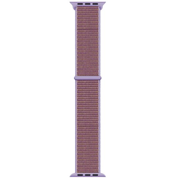 Ремінець Nylon для Apple Watch 38/40/41/42mm(ser.10) Бузковий / Lilac
