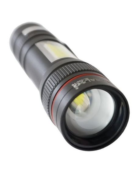 Ліхтар ручний X-Balog BL-520-T6 ХРЕ + COB, ЗУ mircoUSB, вбудований акумулятор, zoom | Зображення 3
