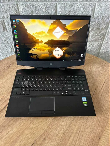 Ноутбук HP Omen 15-dh1053nr 15.6" IPS 144Hz i7 9750H 16Gb SSD 512Gb RTX 2060  Б/В