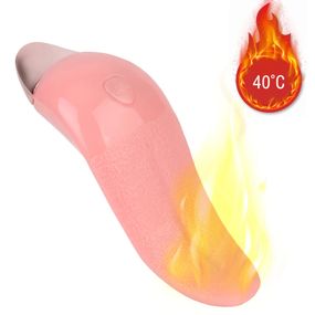 Вибратор с подогревом для клиторальной стимуляции  (USB)