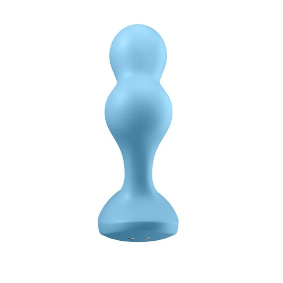 Анальна смарт пробка з вібрацією Deep Diver колір: блакитний Satisfyer (Німеччина) | Зображення 2