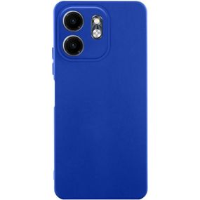 Чохол TPU GETMAN Liquid Silk Full Camera для Samsung Galaxy A31 Синій / Deep navy