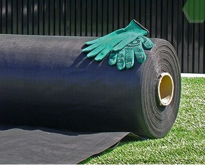Геотекстиль 110  г/м2 (1,6 х 10 ) пакетований чорний геотекстиль від бур'яну | Зображення 3