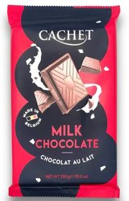 Бельгийский молочный шоколад премиум класса Сachet Milk Chocolate, 300 г