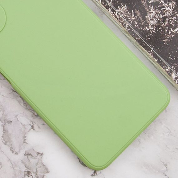 Силиконовый чехол Candy Full Camera для Xiaomi Redmi Note 13 Pro 4G / Poco M6 Pro 4G Фисташковый | Зображення 1