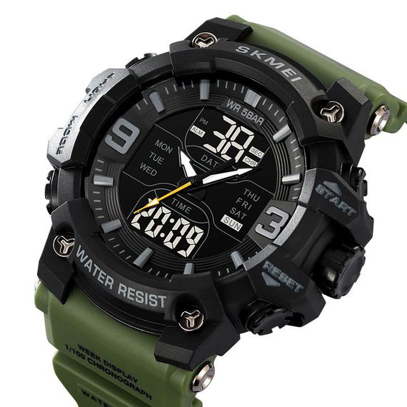 Годинник наручний чоловічий SKMEI 2222AG | Зображення 3