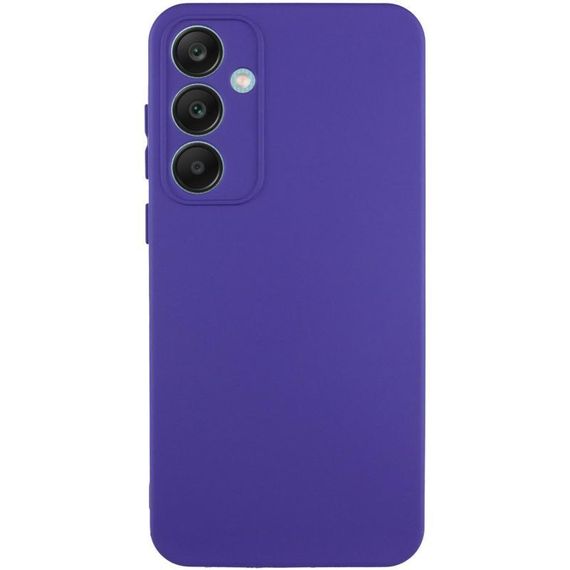 Чехол TPU GETMAN Liquid Silk Full Camera для Samsung Galaxy S23 FE Фиолетовый / Ultra Violet