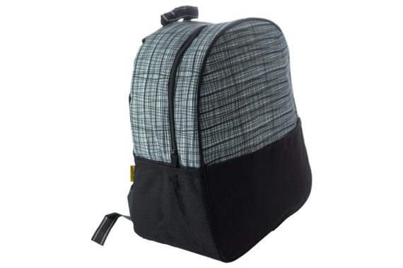 Терморюкзак 27 л чорно-білий (34*20*40см) СИЛА 960607 | Зображення 1