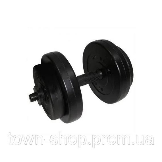 Гантель наборная композитная в пластиковой оболочке Rock pro 8 кг NE-PL-G-008