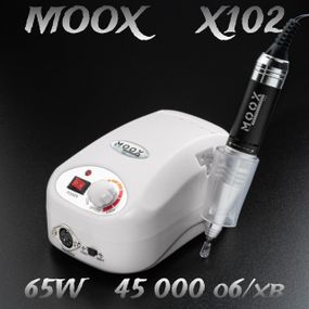 Белый фрезер Moox X102 45тис. об/мин, 65W для маникюра и педикюра