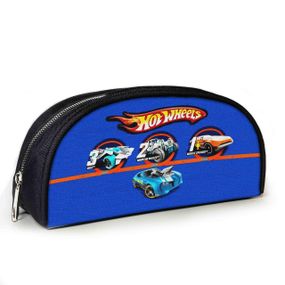 Пенал школьный с принтом Hot Wheels 23х10х8 см детский для мальчика (3963)