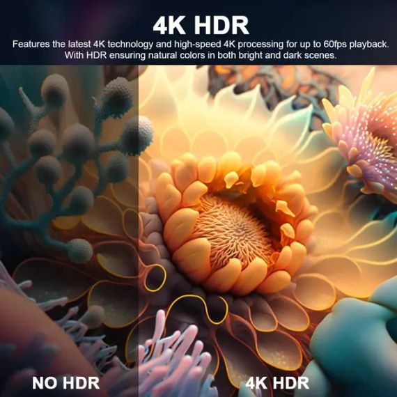 Смарт ТВ приставка LEMFO M98-Y10 2/16 Гб Smart TV Stick Android 13 (ATV) з голосовим пультом | Зображення 6