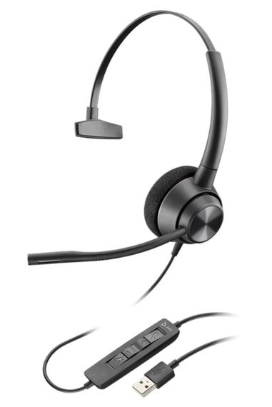 Гарнітура комп&#039;ютерна моно On-ear Poly EncorePro 310 767G1AA