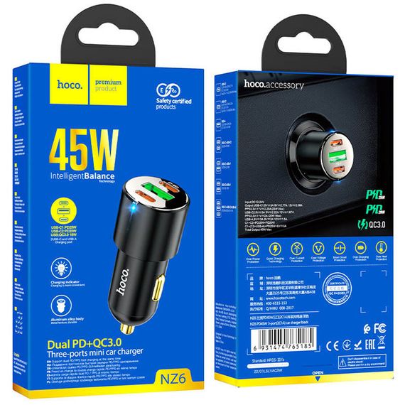 АЗП Hoco NZ6 PD45W | Зображення 5