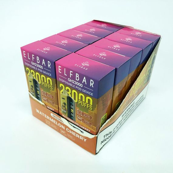 ELF BAR GH 23000 смак Кавун Вишня (Watermelon Cherry) | Зображення 3