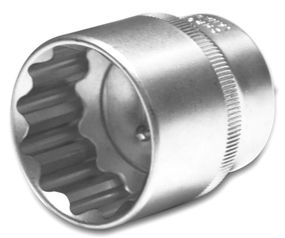 Головка дванадцятигранна Cr-V, 1/2", 24 мм Berg | 50-086