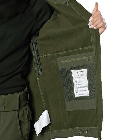 Жіноча куртка Stalker SoftShell Олива (7441), XL | Зображення 7