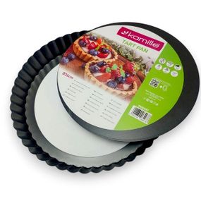 Форма для выпечки Kamille KM-6047 26х3,5 см черная