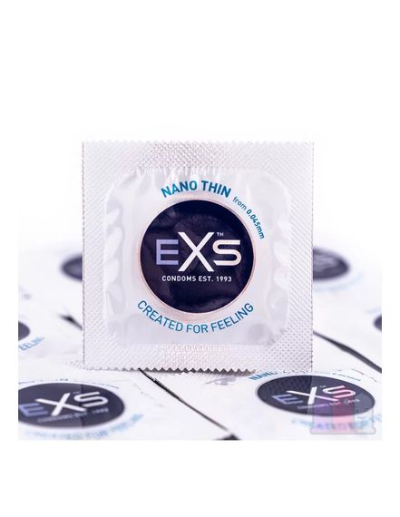 Презервативи ультратонкі EXS Nano Thin веганські (ціна за 5 шт.) | Зображення 1