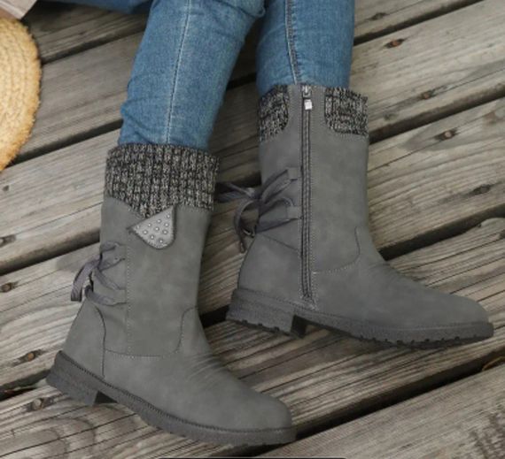 👢 Стильні жіночі черевики на байці – комфорт і тепло кожного кроку 👢 | Зображення 1