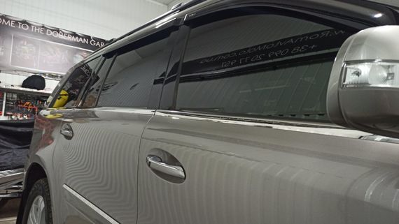 Нижняя окантовка окон (6 шт, нерж) для Mercedes GL сlass X164 | Зображення 7
