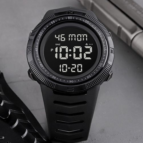Чоловічий годинник Skmei 1632BKBK Black-Black | Зображення 2