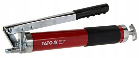 Шприц плунжерний мастильний 600 см³ 27-41 MPa YATO YT-07042 | Зображення 2