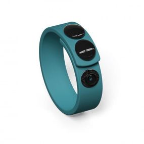 Регульоване ерекційне кільце на кнопках Love To Love HERO RING - TEAL ME Sex Aura