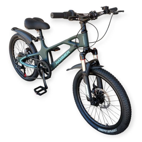 Велосипед с надежной рамой Hammer M-1 20 дюйм, Подростковый велосипед для мальчиков LO-36 | Зображення 1