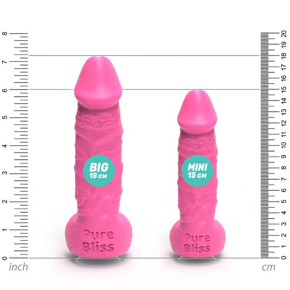 Мыло член на присоске Pure Bliss MINI розовый, 15 см sexstyle | Зображення 5