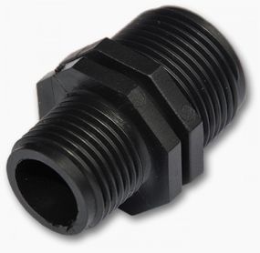 З'єднувач редукційний Bradas із зовнішньою різьбою 3/4" та 1/2" 25 шт