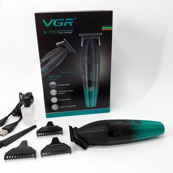 Профессиональная машинка для стрижки волос головы, Триммер для волос портативный, Триммер беспроводной QB-30 | Зображення 7