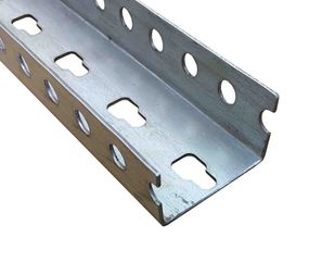Профиль 1.5-400мм П-образный 47х26мм перфорированный оцинкованный Ny95505633