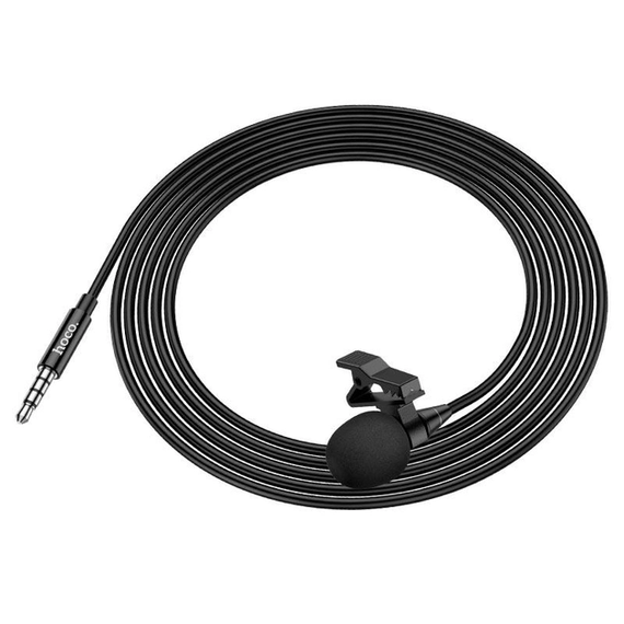 Микрофон-петличка Hoco L14 3.5 Lavalier microphone Black (L14) | Зображення 1