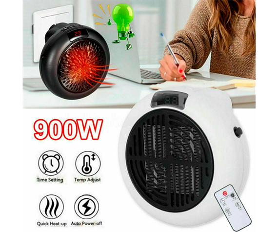 Настінний обігрівач XPRo Electric Heater For Home 900W білий (24377-For Home_344) | Зображення 5
