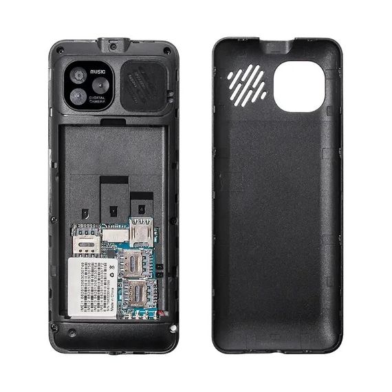Кнопковий мобільний телефон на 4 сім карти AIEK s-mobile S73 Green | Зображення 4